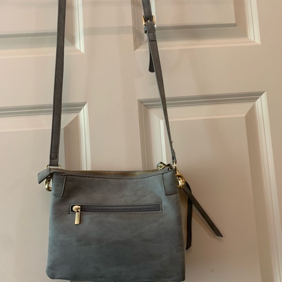 Stone Gray Cross Body Bag - Picture 2 of 7